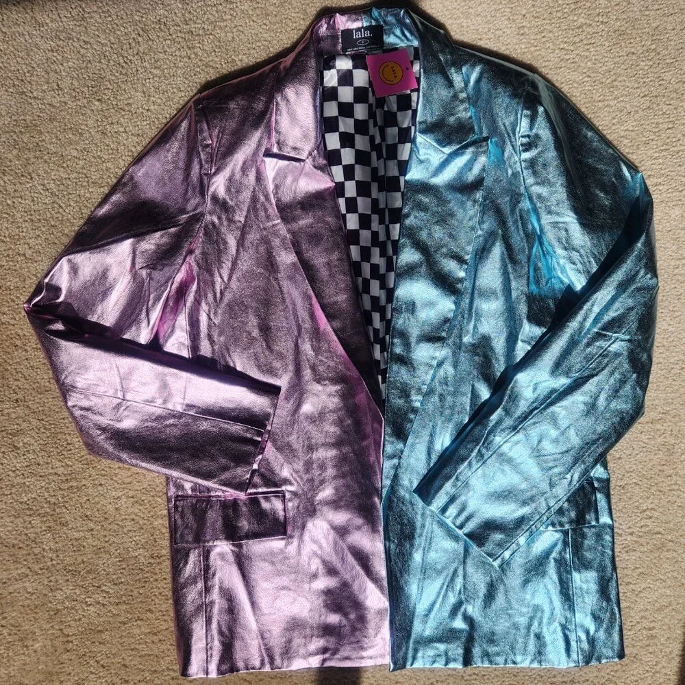 NWT *SOLD OUT ONLINE* Lala Metallic Blazer - Picture 14 of 14